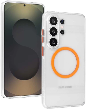 Liavec Pure dėklas telefonui Samsung Galaxy S26 Plus oranžinis
