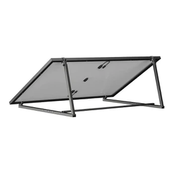 Adjustable EcoFlow bracket for 400W free-standing or wall-mounted PV panel