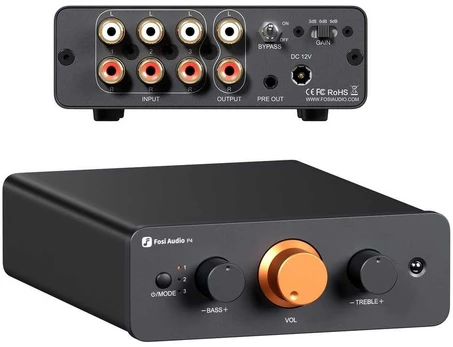 Fosi Audio Preamplifier P4