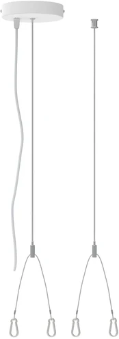 Ledvance LED panelės pakabinimo rinkinys PL SF L/E/N/DA+/DA-, baltas, 1,5m