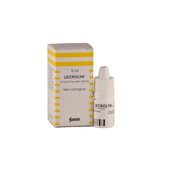 LECROLYN 40 mg/ml akių lašai (tirpalas) 5 ml