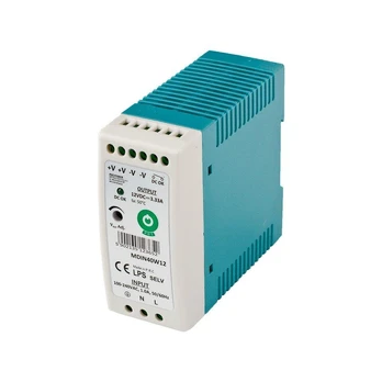 Oem MDIN40W24 maitinimo šaltinis DIN bėgiui - 24V / 1.7A / 40W