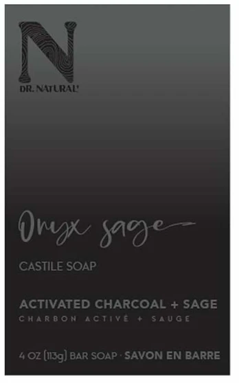 Muilas Dr. Natural Castile Bar Onyx Sage, 113 g