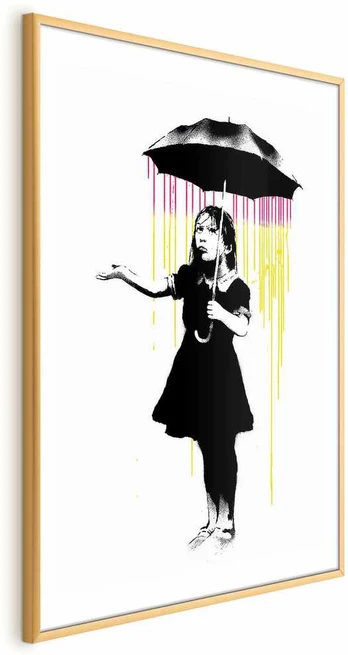 Artgeist Plakatas - Girl with an Umbrella