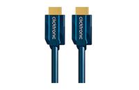 Clicktronic HDMI HS Cable+Eth. A-A. M/M Mėlyna 12.5m
