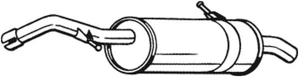 Galinis duslintuvas BOSAL 190-179 kaina