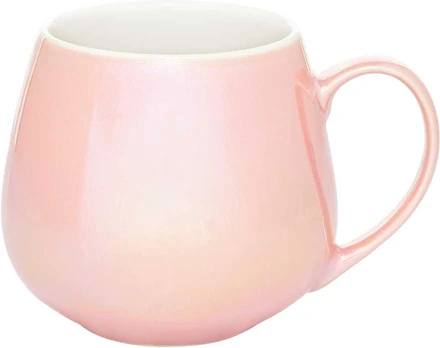 Puodelis Pearl 380 ml rožinis AMBITION