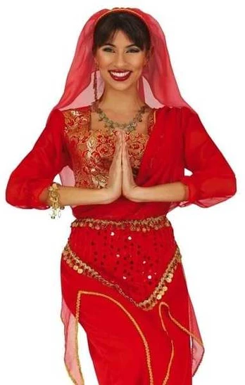 Fiesta Indisk kvinde kostume