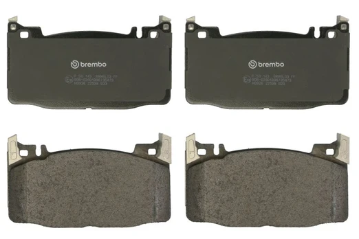 Stabdžių trinkelių rinkinys, diskinis stabdys BREMBO P50143