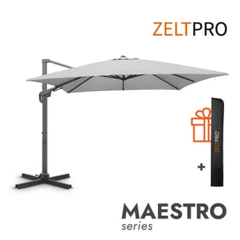Dideli skėčiai Maestro Light Grey (užvalkalas dovanų)