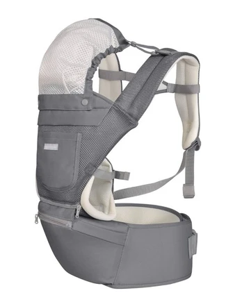 Nešioklė KikkaBoo Carrier Chloe Mesh 3in1, Grey