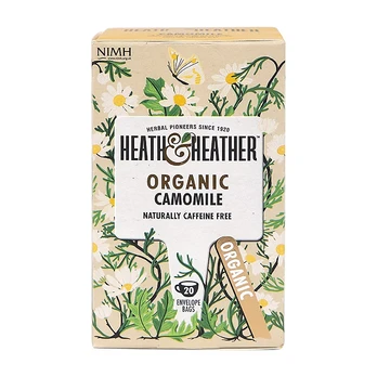 HEATH & HEATHER ORGANIC arbata su ramunėlėmis, 20 vnt.