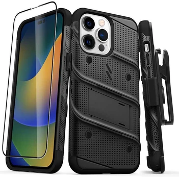 ZIZO BOLT serija – dėklas, skirtas iPhone 14 Pro Max (juodas)