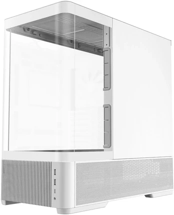 Antec C6 Curve Air Mid-Tower ATX-kotelo, valkoinen