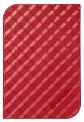 Kietasis diskas Verbatim, HDD, 1 TB, raudona kaina