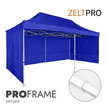 Greito surinkimo palapinė 3x6 Mėlyna Zeltpro PROFRAME