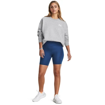Under Armour Essential Flc Os Crew Mod Gray Light Heather - Dydis S (1379475-012 Džemperiai)