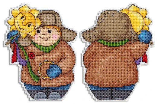 Cross stitch kit "Kids fun" SR-918