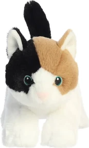 AURORA Eco Nation Plush Calico Cat, 21 cm