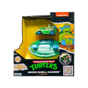 TMNT nuotolinio valdymo mašinėlė Micro Shell Racers Leonardo, 71030
