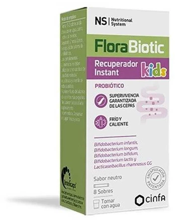 Ns Florabiotic Instant Recovery Kids 8 Sachets