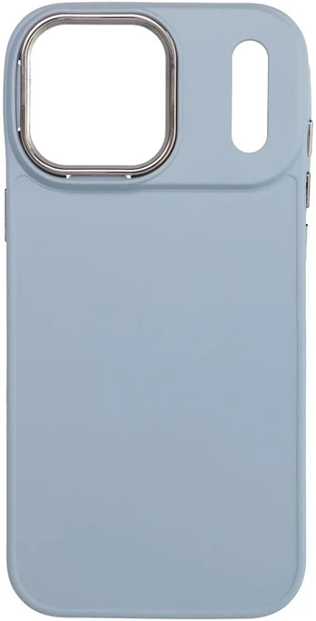 Dėklas Oem Case for iPhone 17 Pro Max / 18 Pro Max Frame light mėlynas