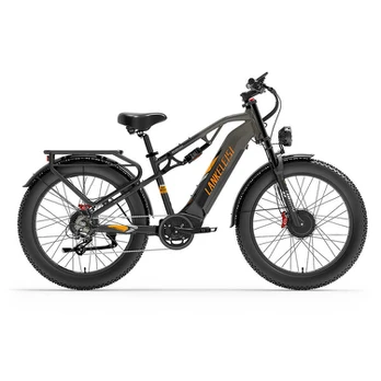 Elektrinis dviratis Lankeleisi MG800 Max 26", pilkas