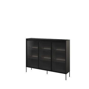 Vitrina TREND TR8C-V2, juoda