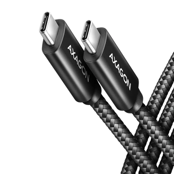 AXAGON BUCM4X-CM10AB NewGEN+ cable USB-C USB-C, 1m, USB4 Gen 3 2,
