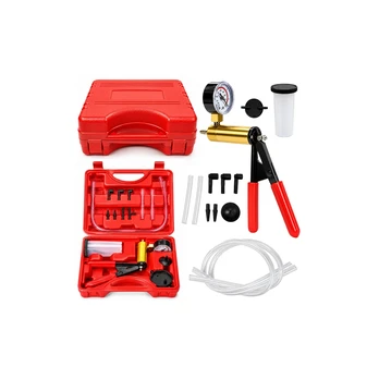 Lean Brake Vacuum Pump with Gauge and Case 120ml