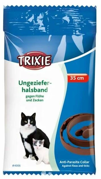 Kačių antkaklis Trixie Natural Flea and Tick