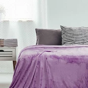 Pledas DecoKing Mic, violetinis, 70 cm x 150 cm kaina