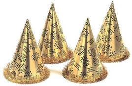 Widmann Guld nytårshat, kegle