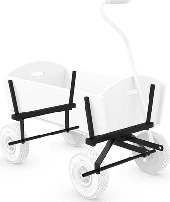 Berg Beach Wagon - Frame Parts Juodas