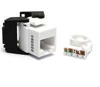 RJ45 lizdas Excel 100-215-WT-24 (Cat.6, UTP, keystone, 24vnt)