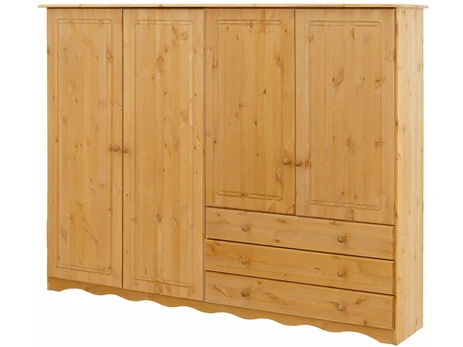 Komoda Amanda 4D3S, šviesiai ruda