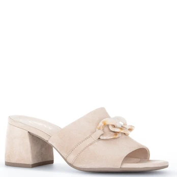 Basutės moterims, Smėlio, SANDALS