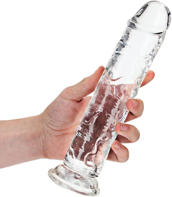 Realrock By Shots Straight Realistic Dildo with Suction Cup - 9'' / 23