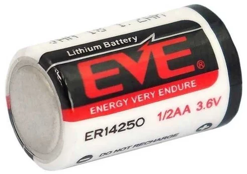 EVE LS14250 Cr 1/2AA 3,6V Ličio Baterija 1 Vnt.