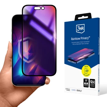 3MK Rainbow Privacy iPhone 15 Plus