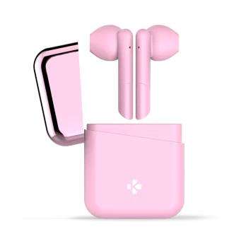MyKronoz TWS Wireless Earbuds with charging case ZeBuds In-ear, Bluetooth, Microphone, Wireless, Pink