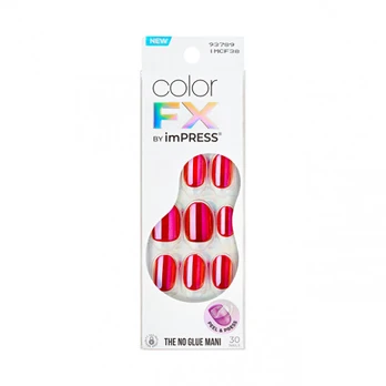 KISS - Self-adhesive nails imPRESS Color FX (Floating) 30 pcs