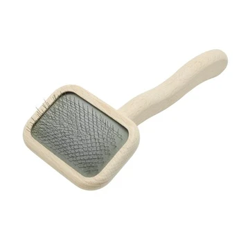Chris Christensen Mark I X-Small Red Slicker Brush - mini šepetys, minkštas