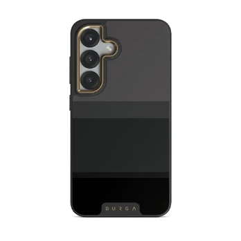Monotone - Samsung Galaxy S25 Case, Elite Dark (Magnetic) / Gold