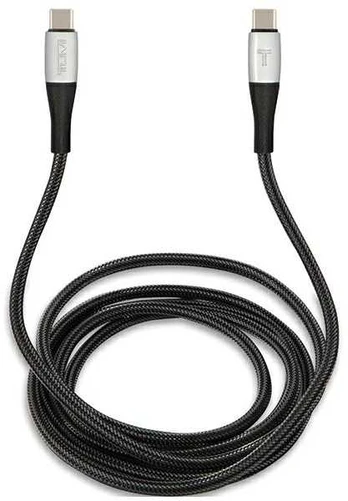 TUMI TUCCSUSBC kabelis USB-C - USB-C 1.5m Fast Charging juoda/juodas