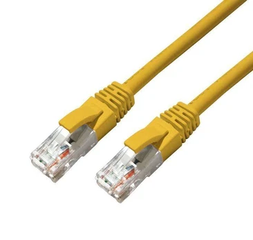 MicroConnect CAT6A UTP 7.5m Geltona LSZH