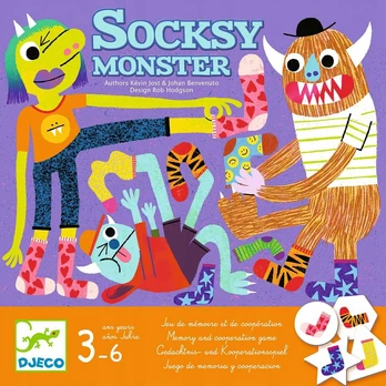 Djeco Žaidimas - Kojinės ir pabaisa ( DJ08526 )