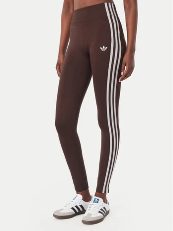 adidas Tamprės Essentials 3-Stripes Seamless Tights KZ4101 Ruda Slim Fit
