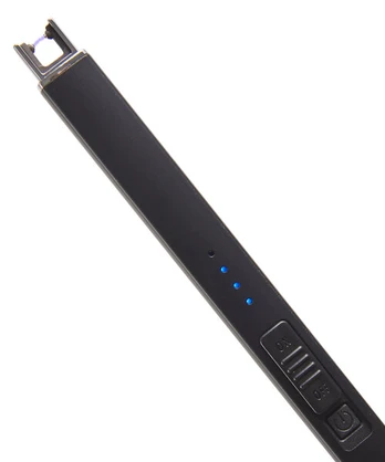 Elektrinis žiebtuvėlis USB, juodas
