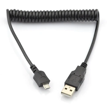 MicroUSB B - A susuktas laidas Goobay - 1m